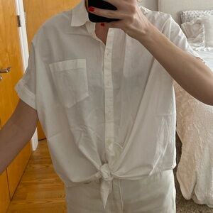 Linen Collar Shirt